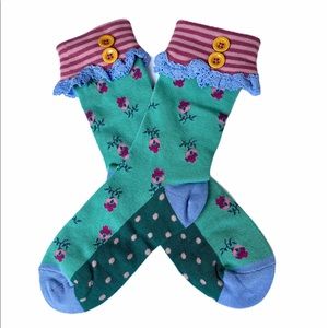 Matilda Jane Playground Rules Ruffle Ankle Socks